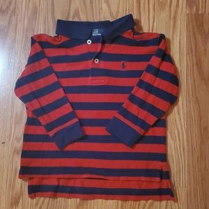 Polo by Ralph Lauren- Red/Blue Top